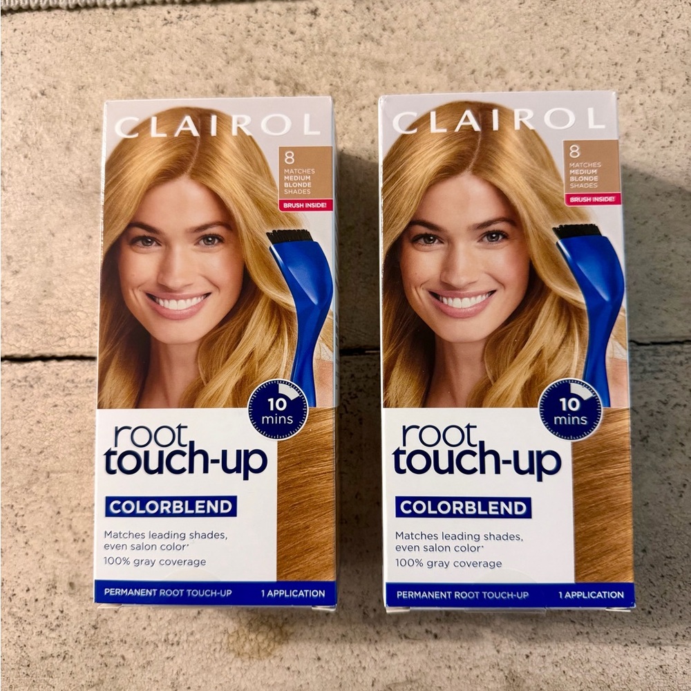 Clairol root touch up 8 Medium blond NEW